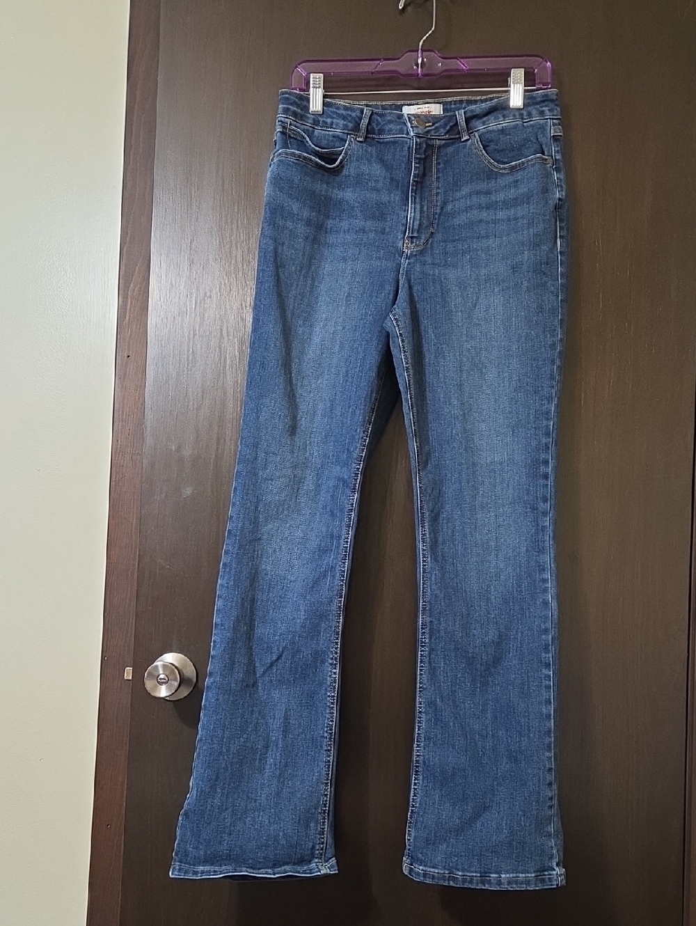 Wrangler ladies blue jeans 10/30